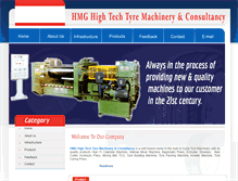 Tablet Screenshot of hmgrubbermachinery.com